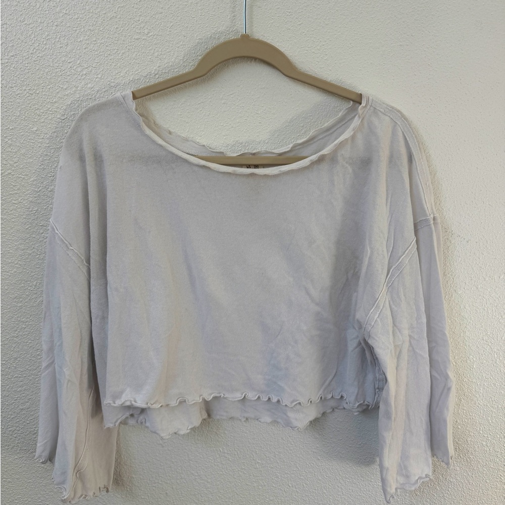 We The Free Women's white crop Top